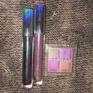 Almay goddess gloss and eyeshadow quad